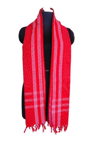 Traditional Kunbi Shawl (Red)