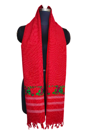 Kunbi Red Designer Shawl