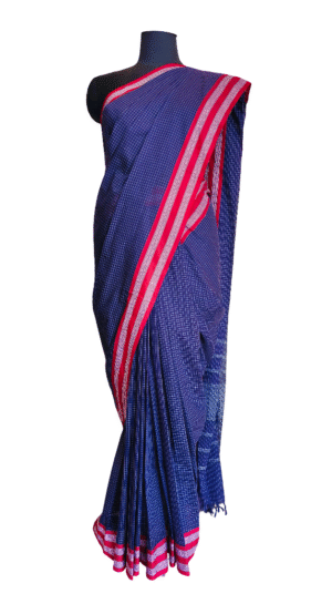 Purple kunbi saree