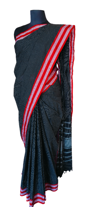 Black Kunbi Saree